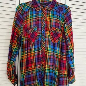 Torrid long sleeve button down shirt